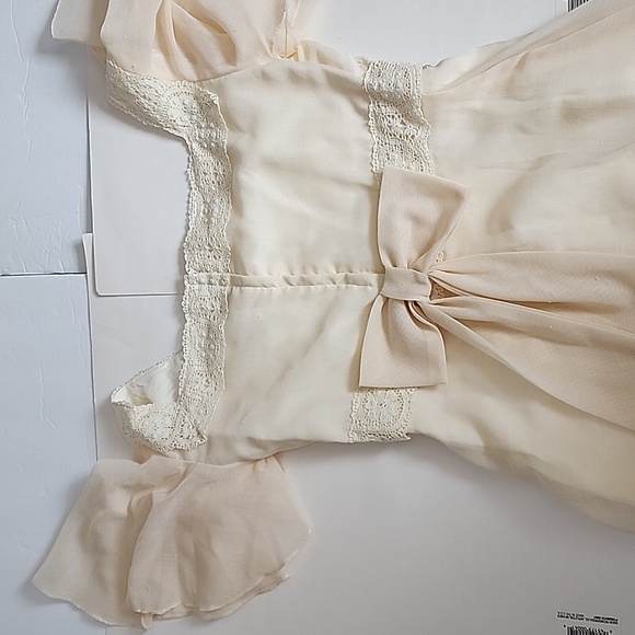 Lorrie Deb Vintage 60s Wedding  Dress/ 5/6 (S) - Picture 7 of 15